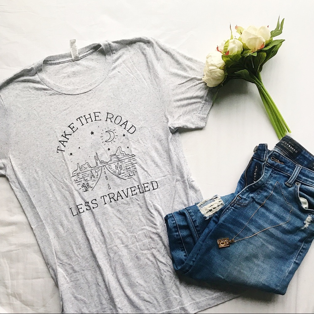 Quote Fitted T-shirt